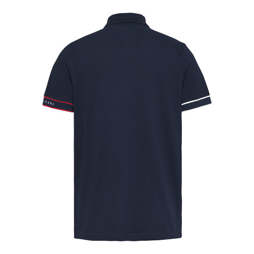 Tommy Hilfiger Ανδρική μπλούζα polo Slim Flag Cuff Polo